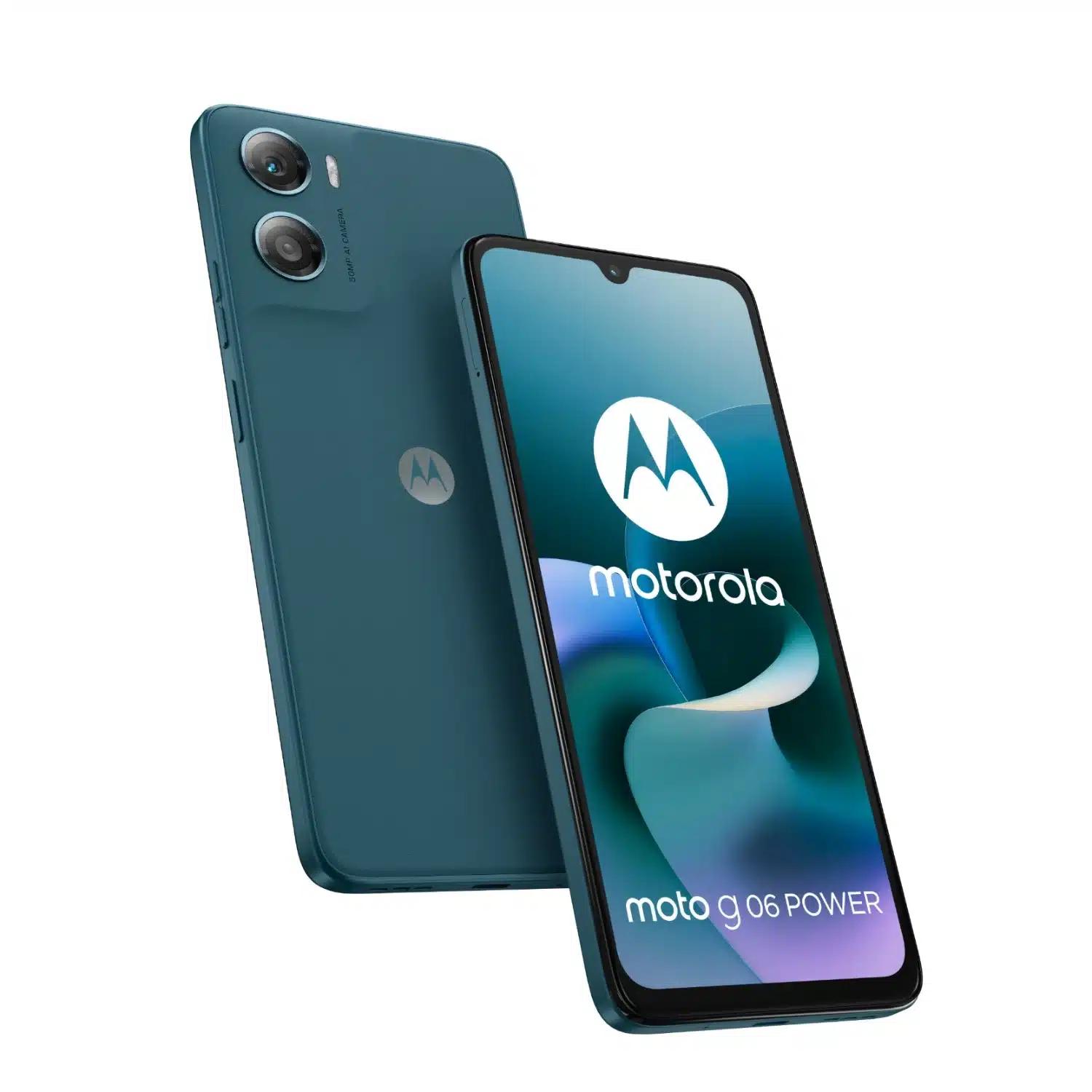 0840493609096 Smartphone Moto G06 Power 4G 8/256 Go Bleu MOTOROLA – Image 1