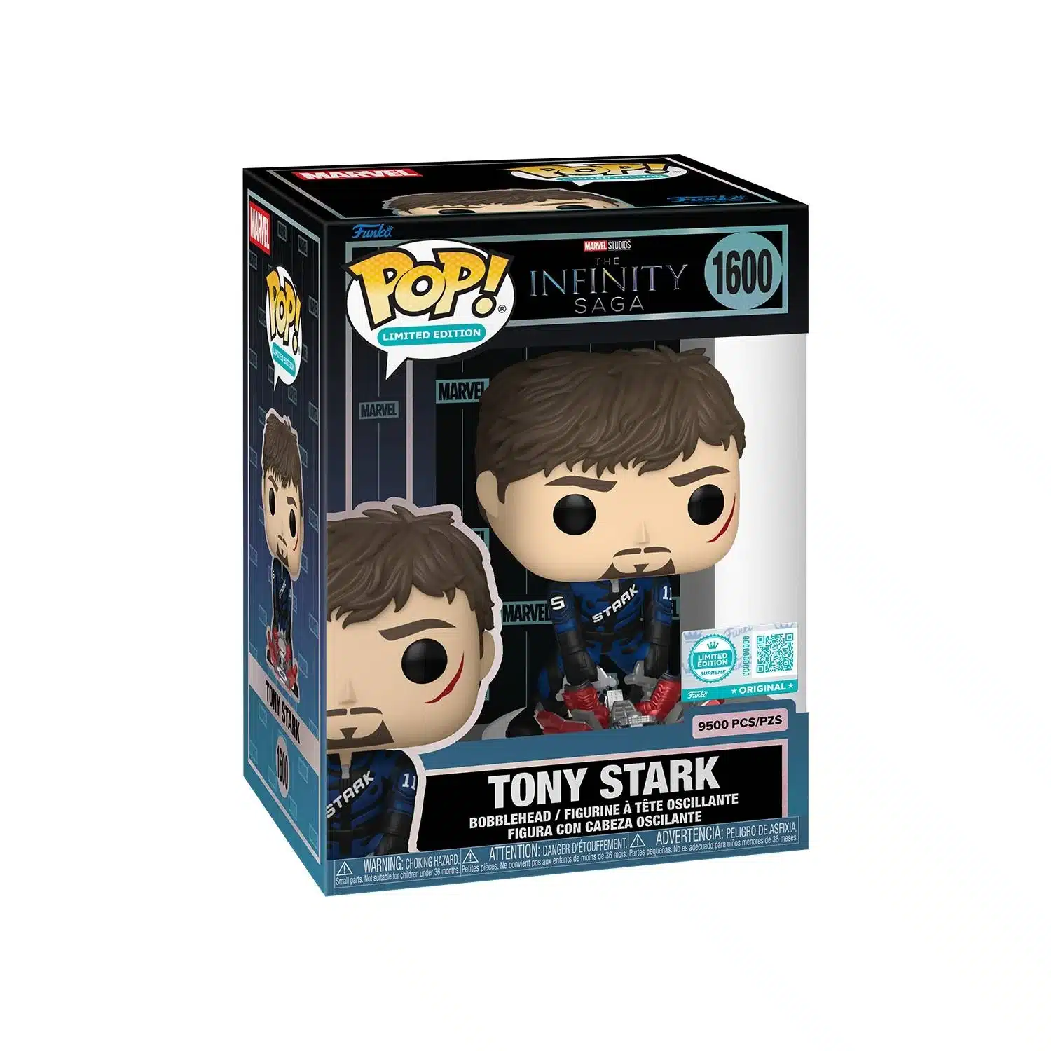 0889698936422 Figurine POP Iron Man 2 Tony Stark N°1600 FUNKO – Image 1