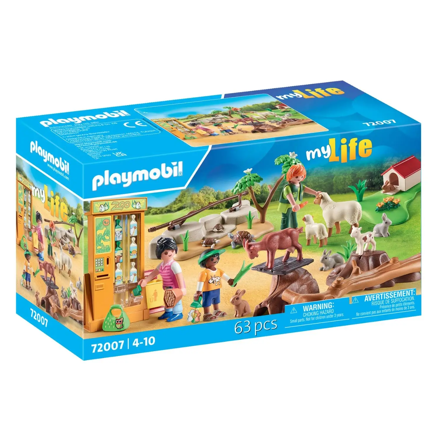 4008789720078 Playset PLAYMOBIL Découverte Animaux à la Ferme 72007 – Image 1