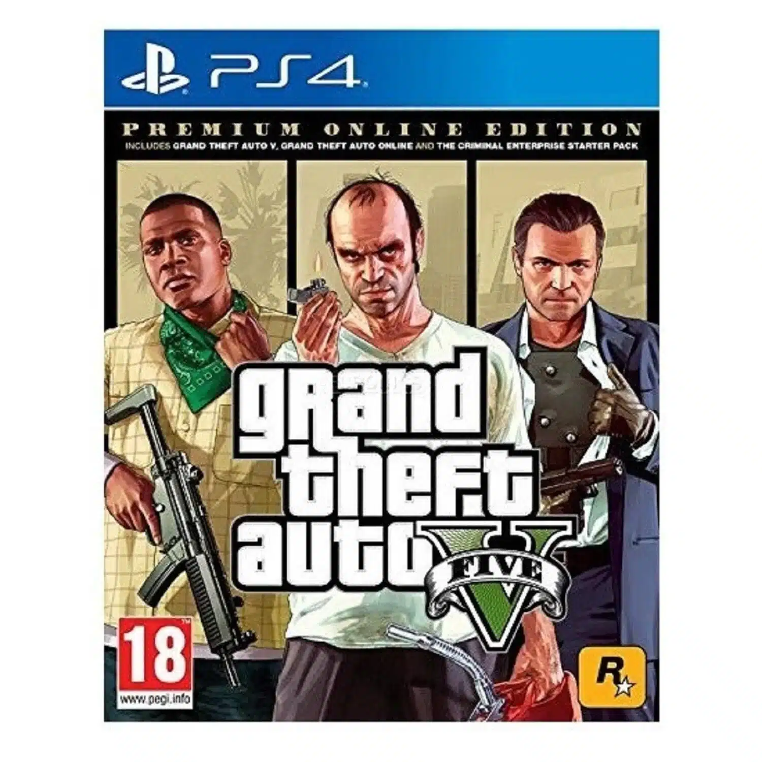 5026555424301 GTA V Édition Premium PS4 ROCKSTAR GAMES – Image 1