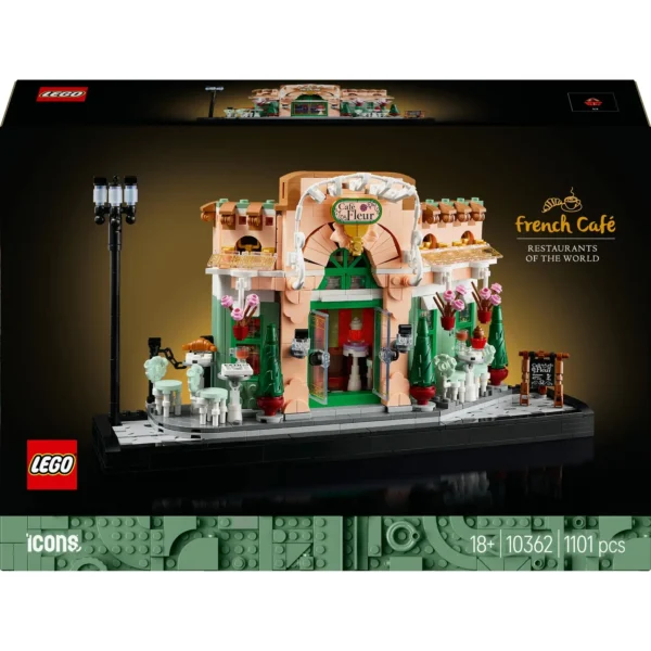 Set de construction LEGO Icons Le Café Français 10362