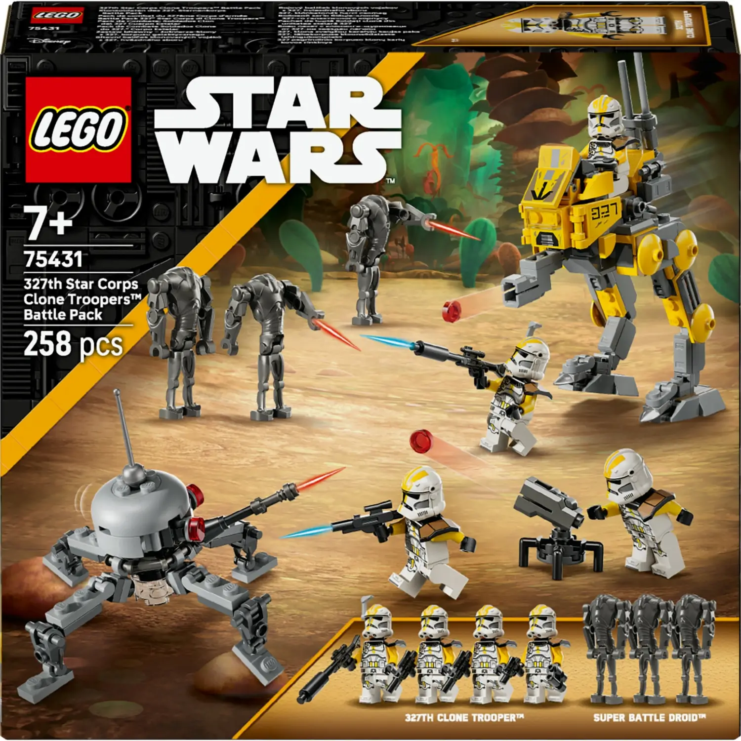5702017901213 LEGO Star Wars Pack de Combat 327e Corps d'Armée 75431 – Image 1