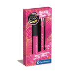 Clementoni Crazy Chic - Lot brillant à lèvres et crayon Pink Power, kit maquillage enfant dès 5 ans – Image 2