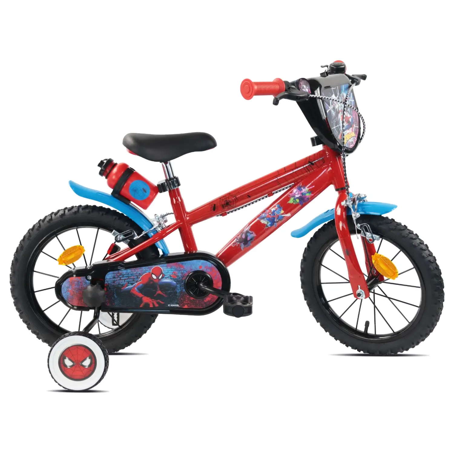 8015244244877 Vélo enfant MARVEL Spiderman 14 pouces – Image 1