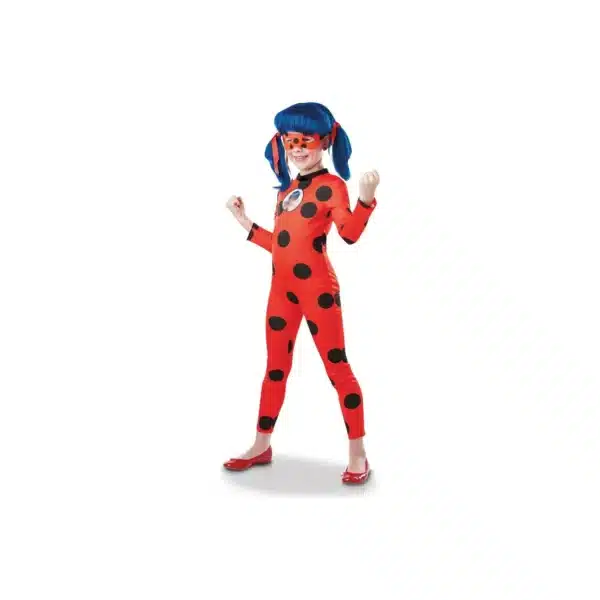Déguisement Ladybug Miraculous avec masque, enfant 7 à 8 ans · Rubies