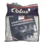 Couette chaude velours Cocooning suprême 240x220 cm COLAS NORMAND