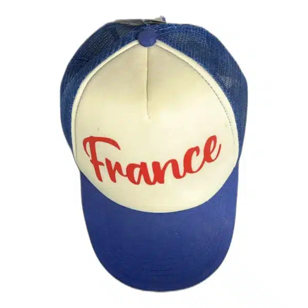 Casquette trucker France supporter bleu blanc rouge NEMO LOISIRS