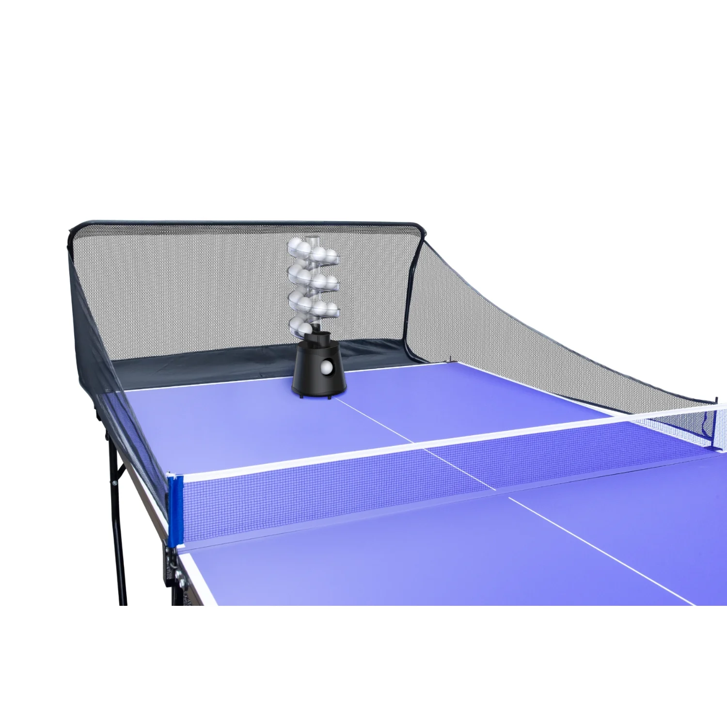 3760388461424 Set robot d'entraînement ping-pong avec filet de récupération – Image 1