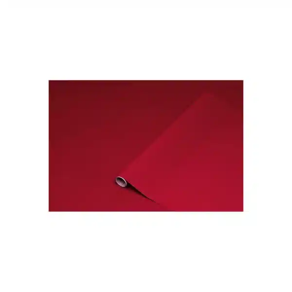 Film adhésif décoratif rouge effet velours, 45 cm × 1 m · Alkor
